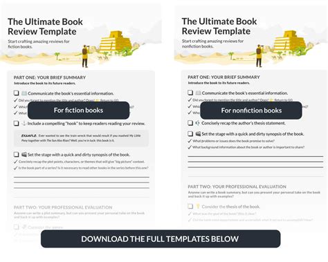 The Only Book Review Templates You'll Ever Need | Reedsy Discovery