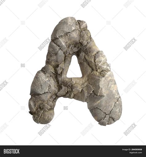 Rock Letter - Capital Image & Photo (Free Trial) | Bigstock