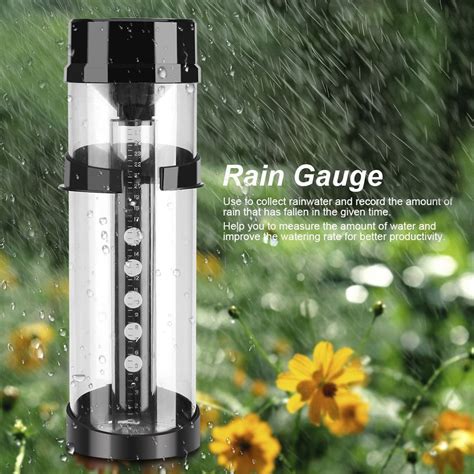 Khall Rain Measure Cylinder Rain Gaugeeasy To Read Cylinder Shape