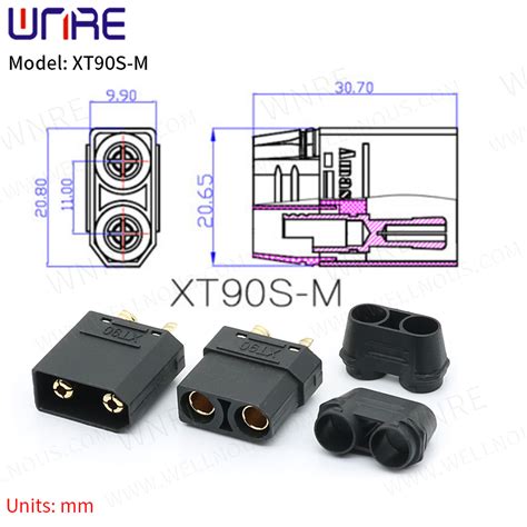 China Amass Xt Series Power Connector Anti Spark With Signal Probe