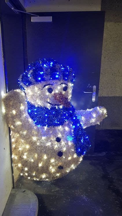 Beleuchteter Schneemann Outdoor Kaufen Auf Ricardo