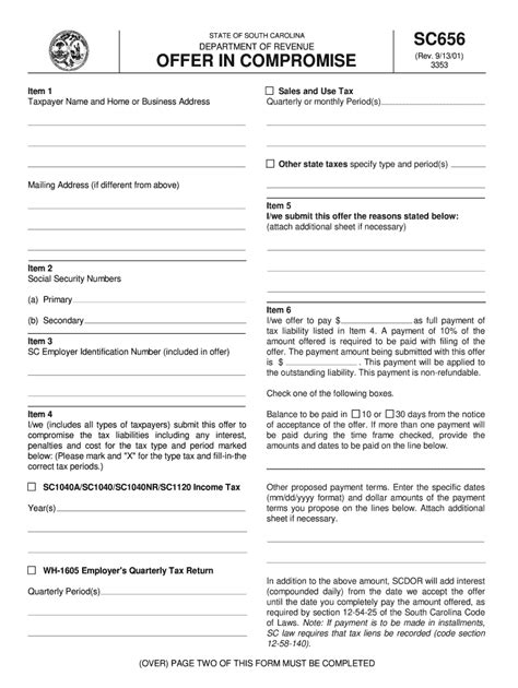 Complytoday Dor Sc Gov Fill Out Sign Online Dochub