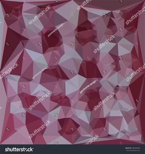 Low Polygon Style Illustration Cornell Red Stock Vector Royalty Free