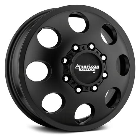 American Racing Ar Baja Dually Wheels Satin Black Rims