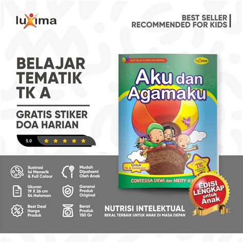 Jual Aku Dan Agamaku Seri Nilai Agama Dan Moral Buku Aktivitas Dan