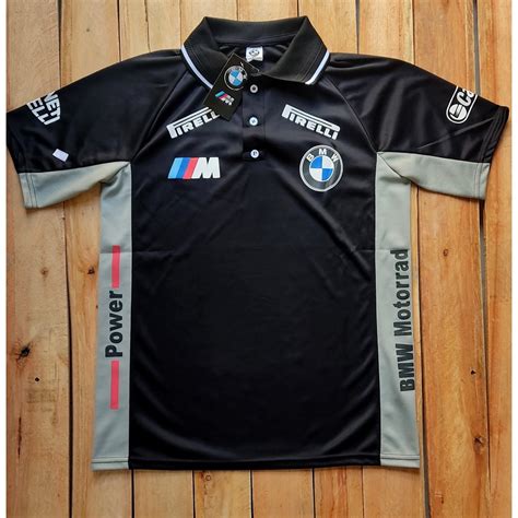 Camisa Polo Bmw Dryfit Masculino Lan Amento Shopee Brasil