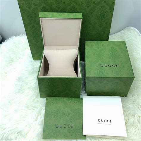 3699 Gucci Classic Watch Box Green Richforeverstore