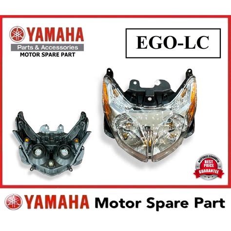 YAMAHA EGO LC HEAD LAMP ASSY 0 HEADLAMP LAMPU DEPAN BESAR FRONT LIGHT