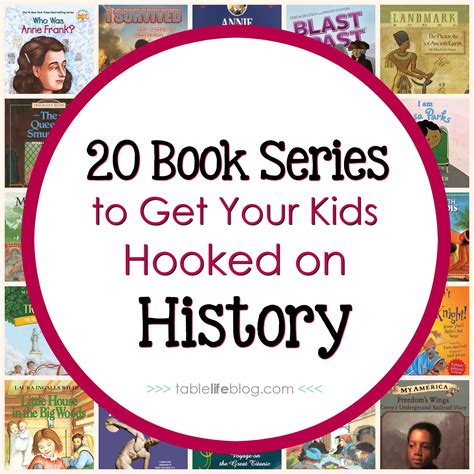 20 Book Series To Get Your Kids Hooked On History • Table Life Blog