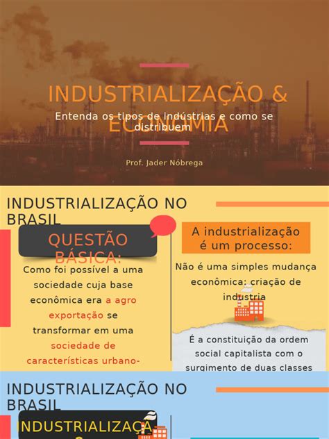 Tipos De Industrias No Brasil - Tipos de Indústrias no Brasil | PDF