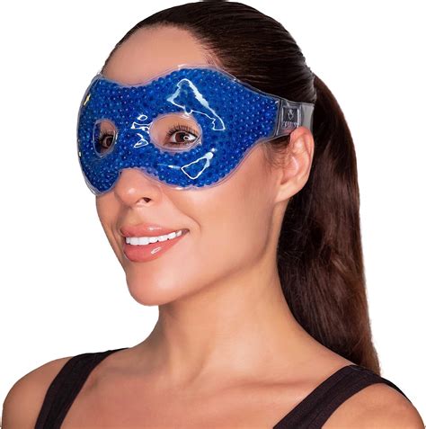 Buy Gel Eye Mask With Eye Holes Hot Cold Compress Pack Eye Therapy Cooling Eye Mask For Puffy