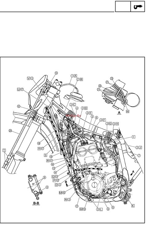 Yamaha Wr Fr Cable Routing Diagram