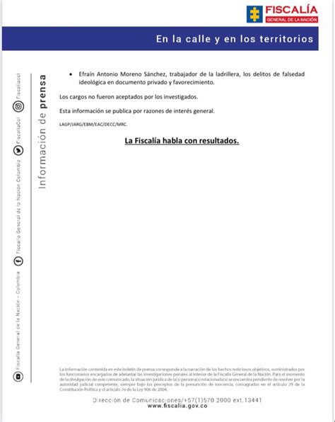 Fiscalía Colombia on Twitter El 8 de junio de 2020 dos uniformados