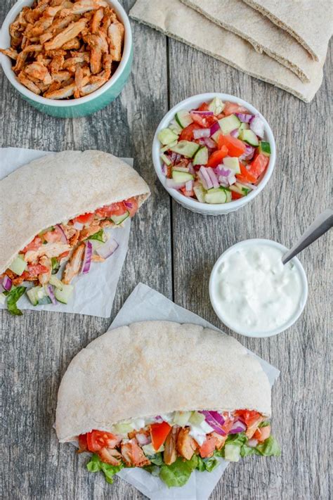 Spicy Chicken Pitas | Recipe | Chicken pita, Chicken pita recipes ...