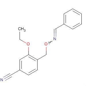 Benzonitrile Ethoxy Phenylmethylene Amino Oxy