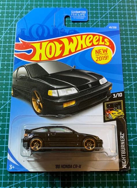 Hot Wheels Tunerz Honda Civic Si Gold CRX Green Town Green
