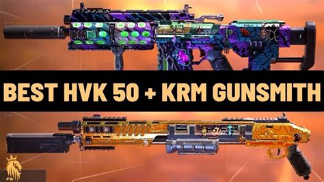 Best HVK 30 Gunsmith COD Mobile 1 Vs 4 Clutch Best KRM Loadout CODM