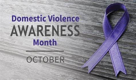 October Is National Domestic Violence Awareness Month Forty Percent Of