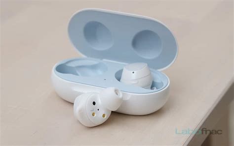 Test Labo des Samsung Galaxy Buds des écouteurs true wireless pour