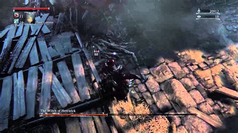 Bloodborne The Witch Of Hemwick Boss Battle Youtube