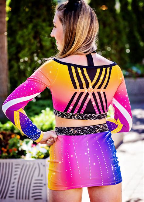 Cheerleading Uniforms Crystallized Couture