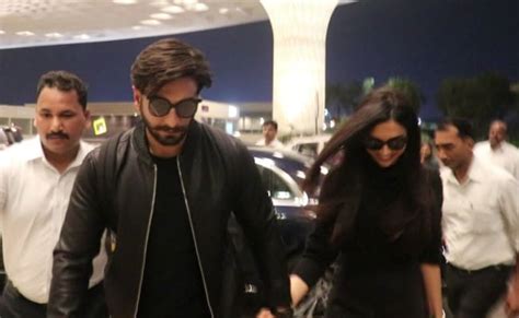 Deepika Padukone, Ranveer Singh Check Out Of Mumbai For Destination ...