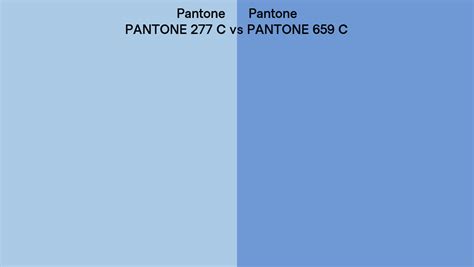 Pantone 277 C Vs Pantone 659 C Side By Side Comparison