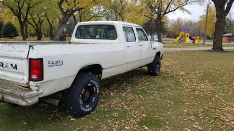 1985 Dodge W350 4x4 Cummins 5 Speed Crew Cab Rust Free Original For Sale Photos Technical