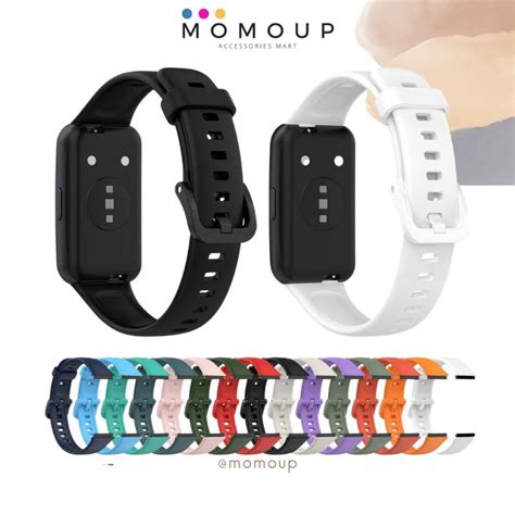 Jual Strap Huawei Band Polos Colors Tali Jam Huawei Band Silikon