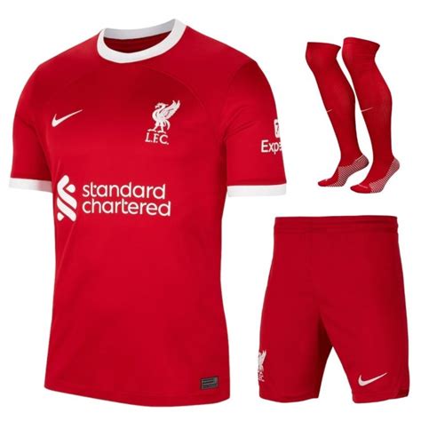 Maillot Kit Enfant Liverpool Domicile