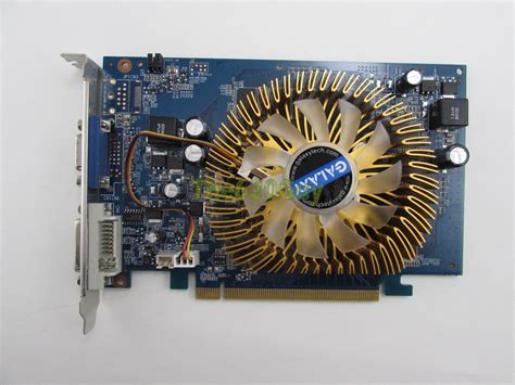 Galaxy 95TGE8DC1CUM NVIDIA GeForce 9500 GT 1GB GDDR2 128-Bit PCIe x16 ...