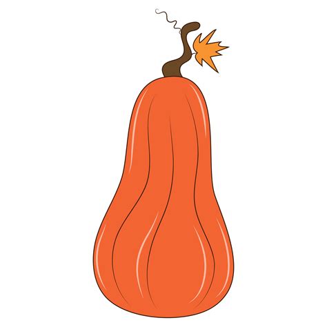 Cute clipart in autumn style with a pumpkin 27421692 Vector Art at Vecteezy