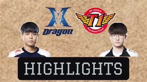 HIGHLIGHTS ALL GAMES King Zone DragonX Vs SK Telecom T1 LCK 2019