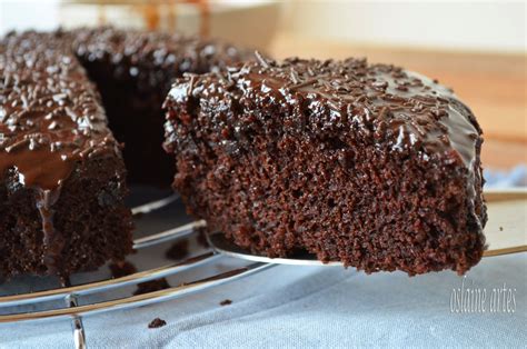 Bolo De Chocolate Sem Ovos E Lactose Caramelo E Sal