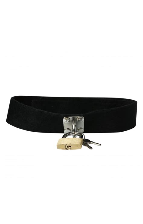 Sex And Mischief Lock Key Collar