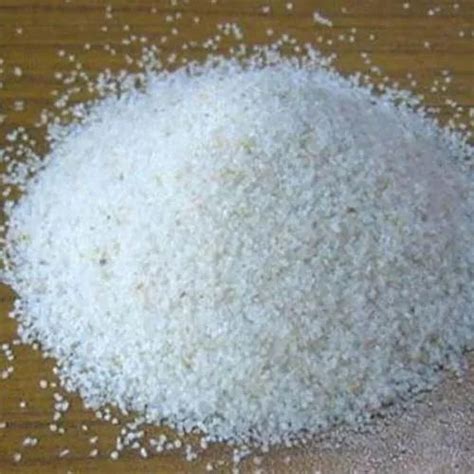 Granules White Quartz Grits Grade B Grade Packaging Size 50 Kg At