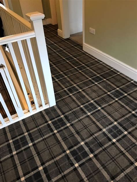 Plaid Carpet Wall To Wall