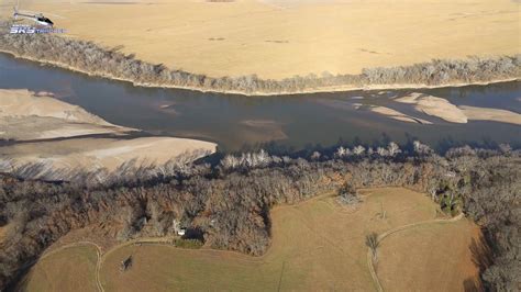 SKYTRACKER: Kansas River showing effects of drought | KSNT 27 News