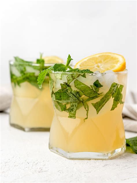 Lemon Mojito Mocktail Entirely Elizabeth