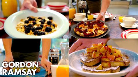 4 Deliciousl Breakfast Recipes | Gordon Ramsay - Bombofoods