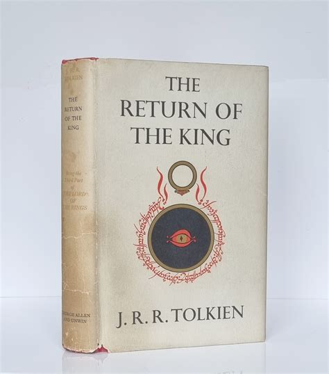 The Return Of The King J R R Tolkien Westhullrarebooks