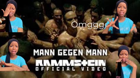 My First Time Hearing Rammstein Mann Gegen Mann Official Music Video