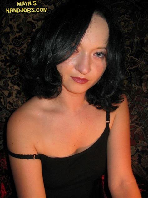 Jerking A Dick Makes This Brunette Cutie Happy 14 Photos