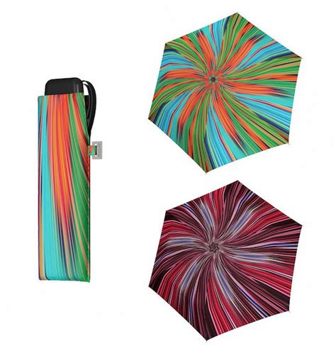 Doppler Carbon Mini Slim Fantasy Red | Trend paraplu van 2021