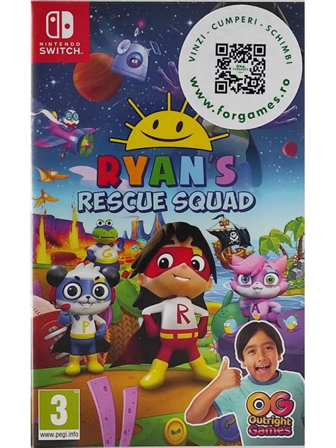 Ryans Rescue Squad Nintendo Switch Forgamesro