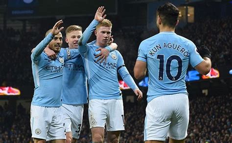 sergio-aguero-goal-celebration-de-bruyne-silva-manchester-city ...