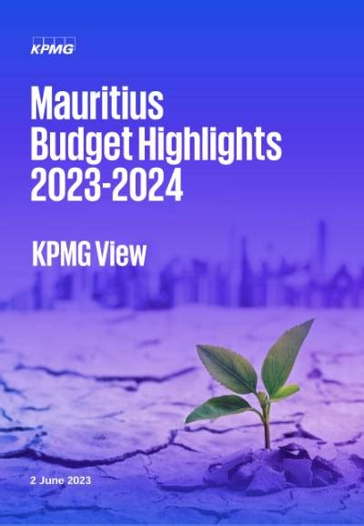 Mauritius Budget Highlights 2023/24 - KPMG Mauritius