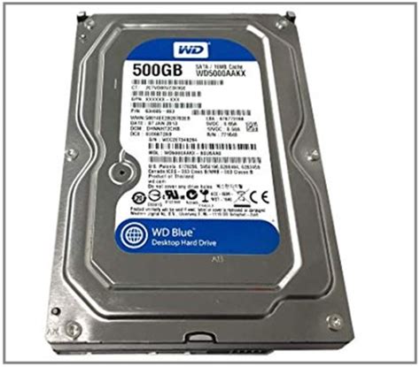 Eine Anleitung für die Western Digital 500GB Festplatte - WD5000AAKX ...
