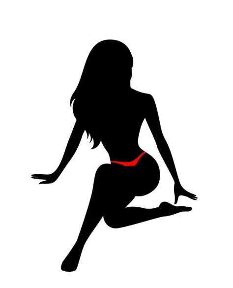 Sexy Girl Silhouettes — Stock Vector © Deryadraws 3679667