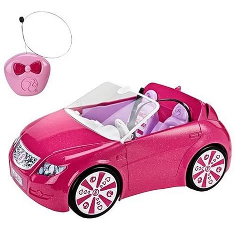 Barbie Remote Control Convertible Car Vehicle Mattel Barbie